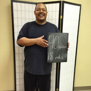 Gary has lost 40 pounds on the Horizons Weight Loss program in Dayton, Ohio