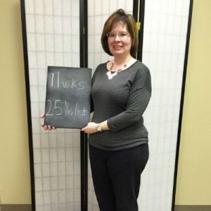 Sherry has lost 25 pounds on HCG weight loss in Dayton, Ohio at Horizons