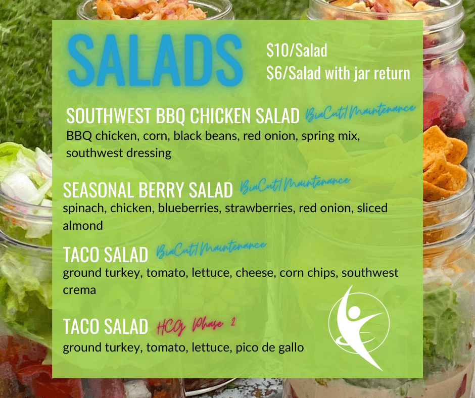 Chef Dev's Salad Menu